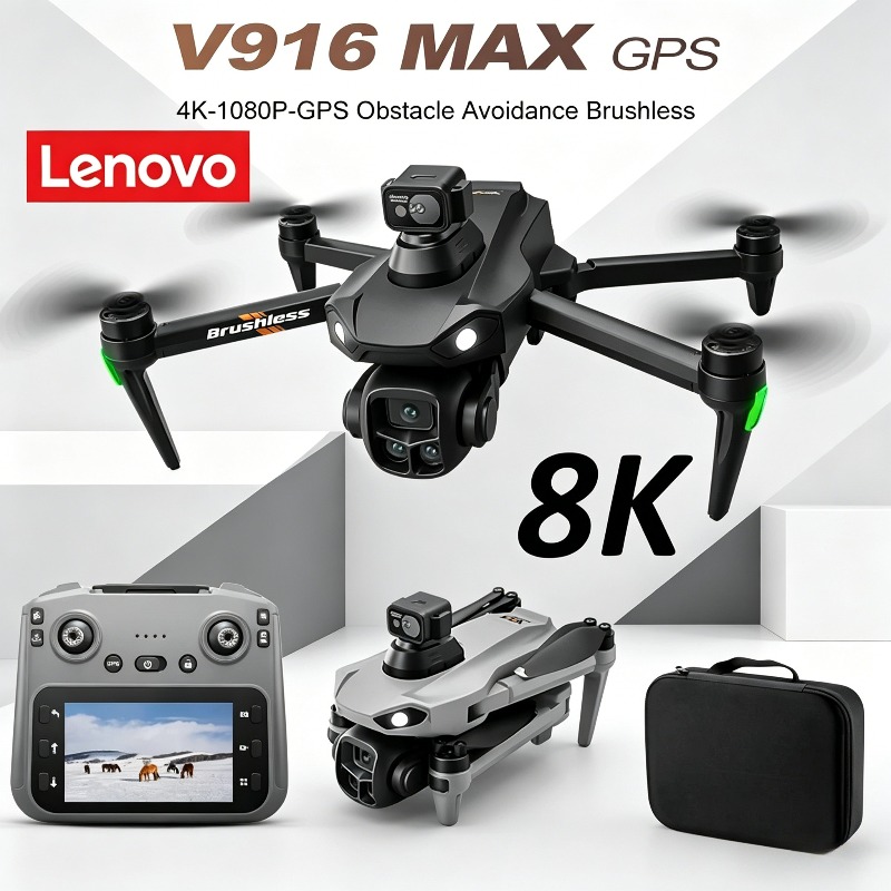 Drone Multispectral - Profesjonalny dron Lenovo V916MAX 8K HD