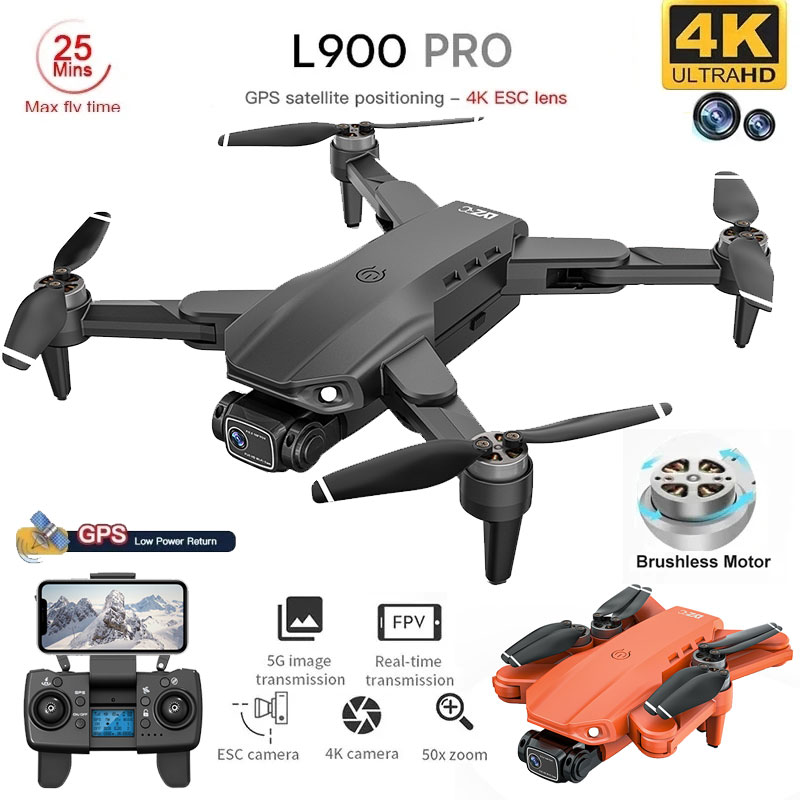 Drone Cinematic - L900 Pro GPS Drone 4K Profesjonalny
