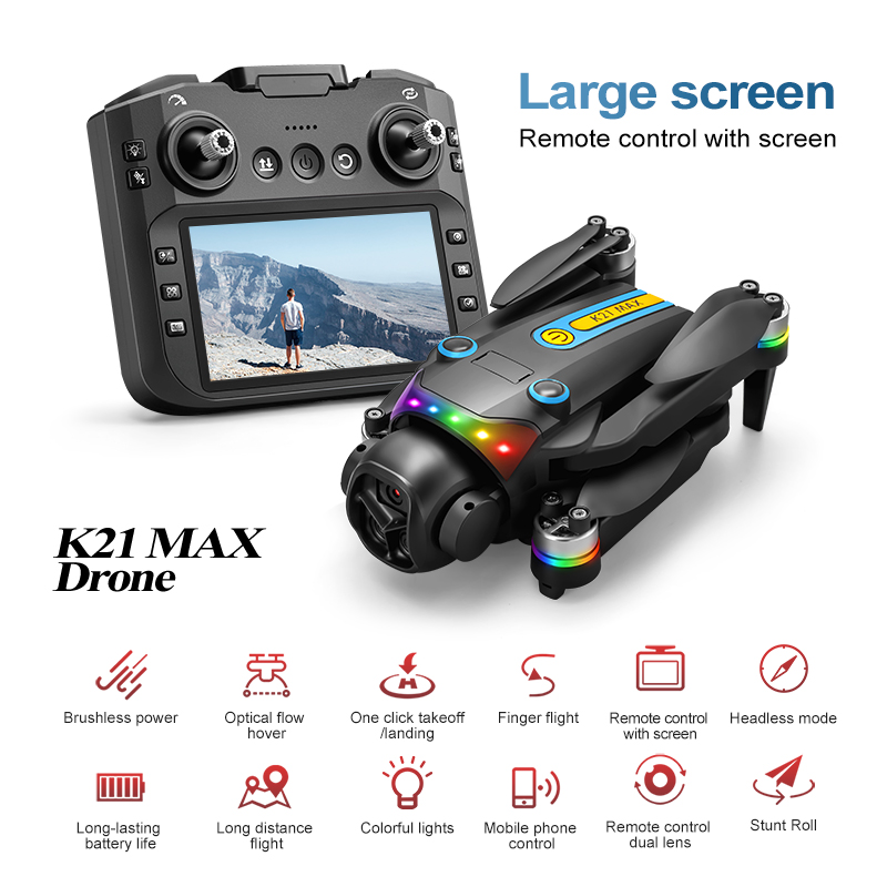 Drone Cinematic - Zewnętrzny dron elektryczny z podwójną kamerą