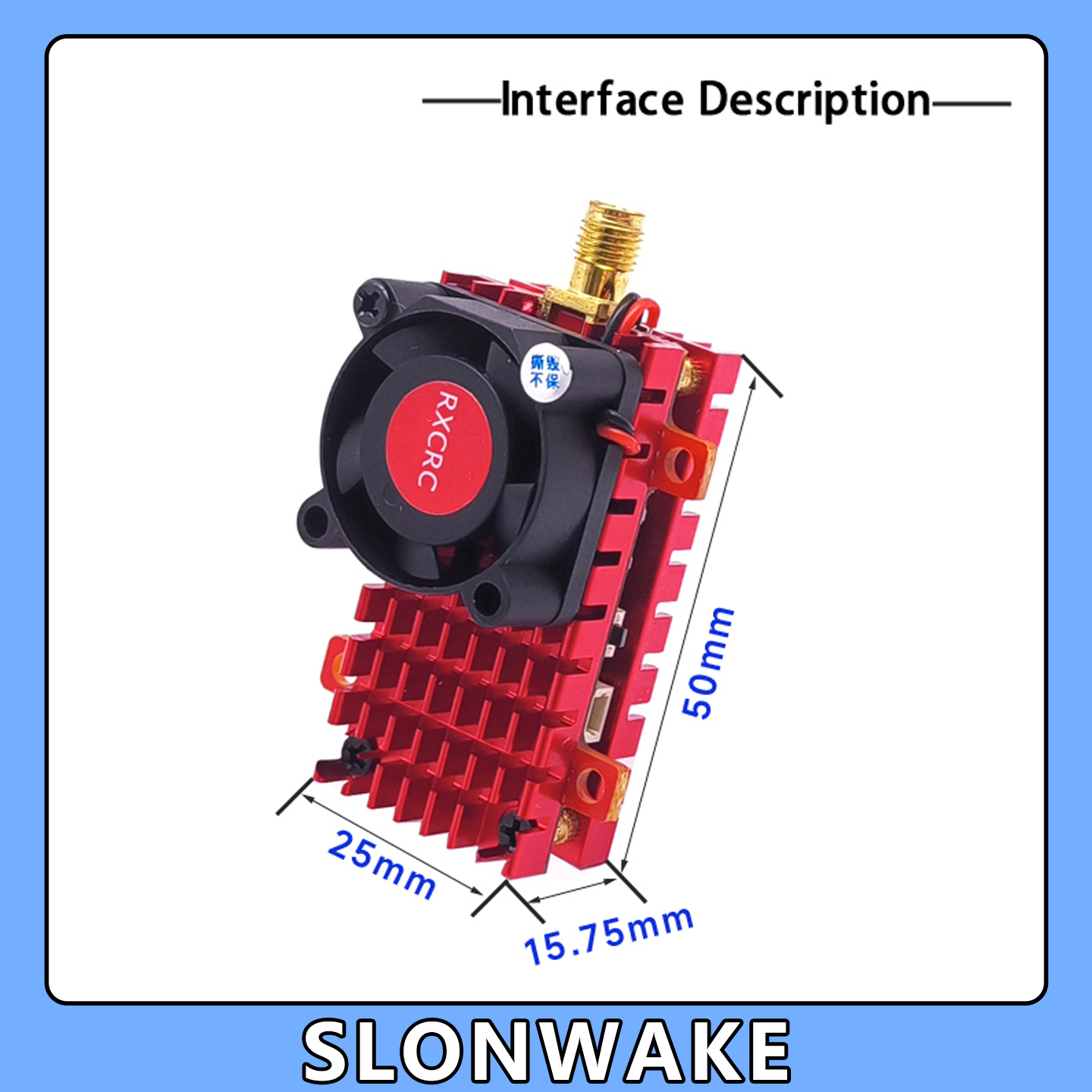 SLONWAKE 5.8G 2W VTX FPV Kamer – Drone Cinematic recenzja i cena