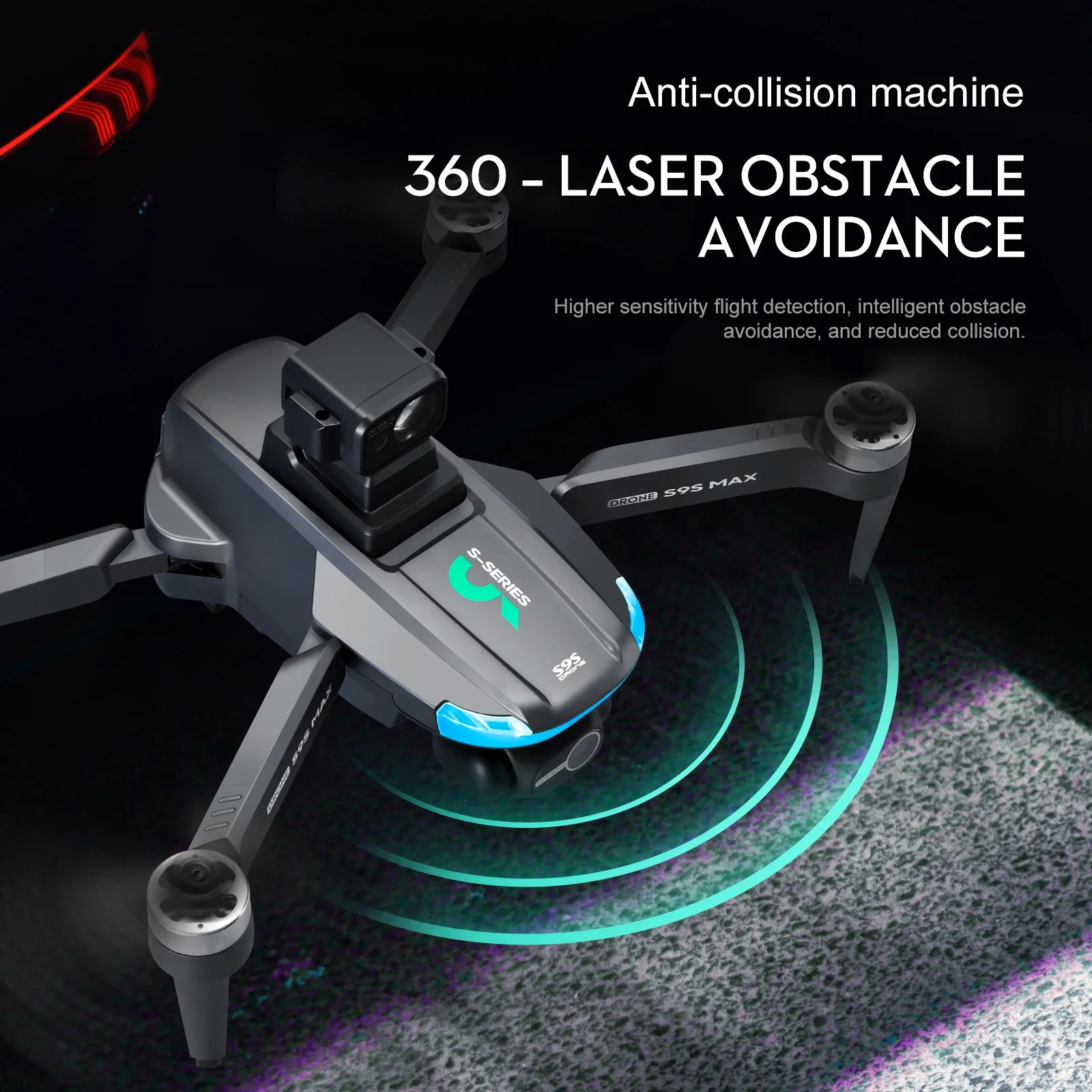 NOWOŚĆ S9S MAX MINI Drone 4K 2 – Drone Cinematic recenzja i cena