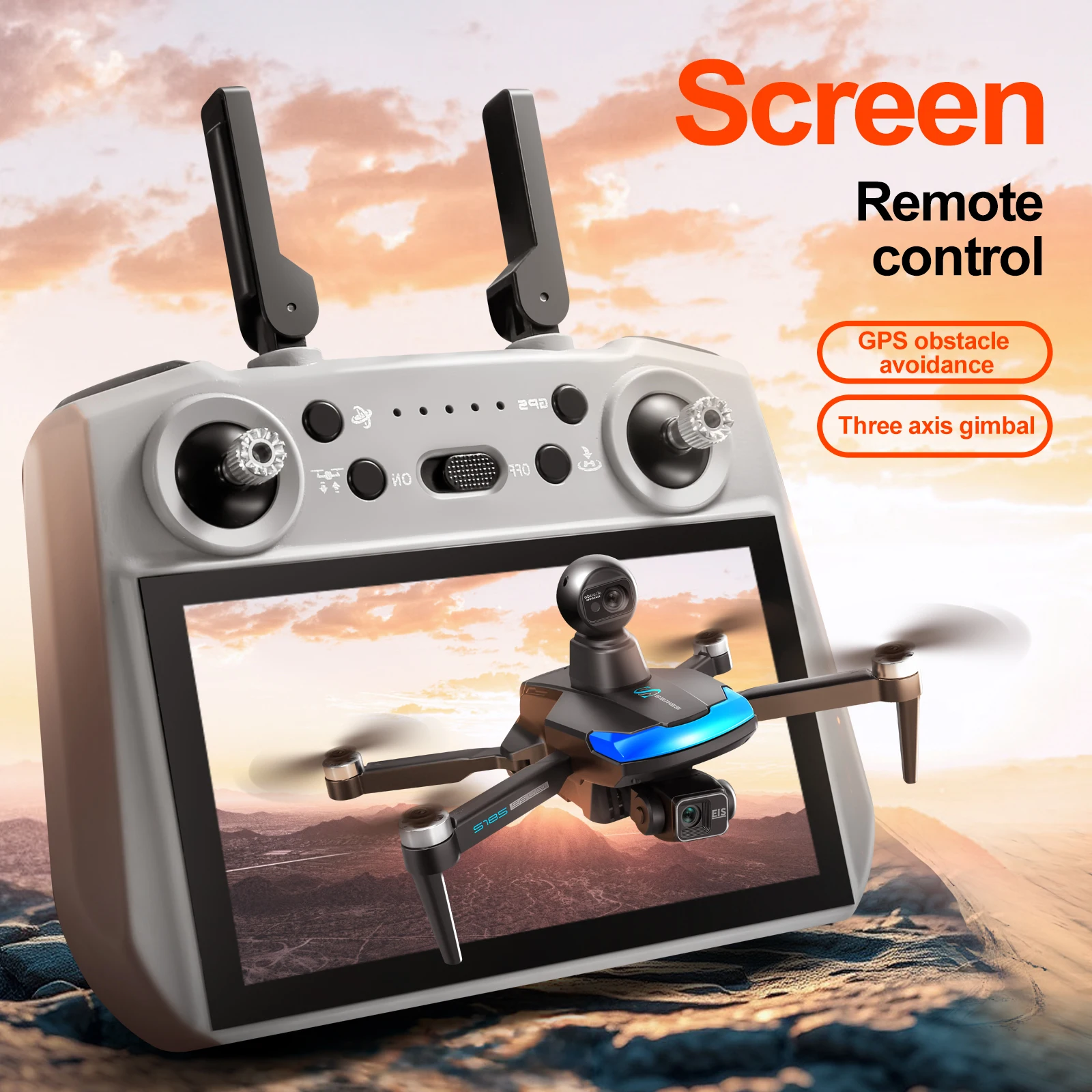 S185 Profesjonalny dron 2.7K H – Drone Surveying recenzja i cena