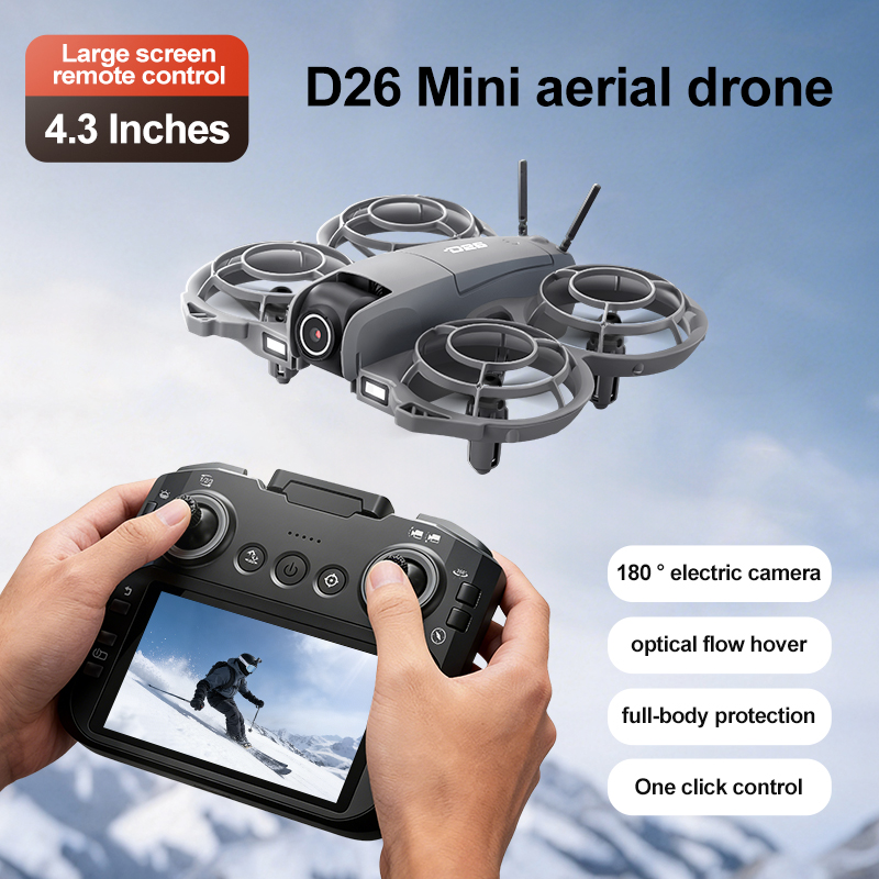 Dron D26 4K Aerial HD 180 °    – Drone Cinematic recenzja i cena