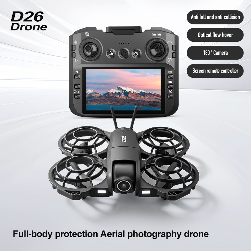 Dron D26 4K Aerial HD 180 °    – Drone Cinematic recenzja i cena