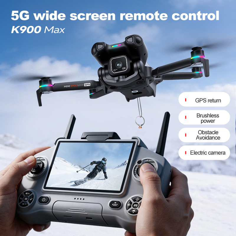 Nowy dron GPS K900 MAX z profe – Drone Cinematic recenzja i cena