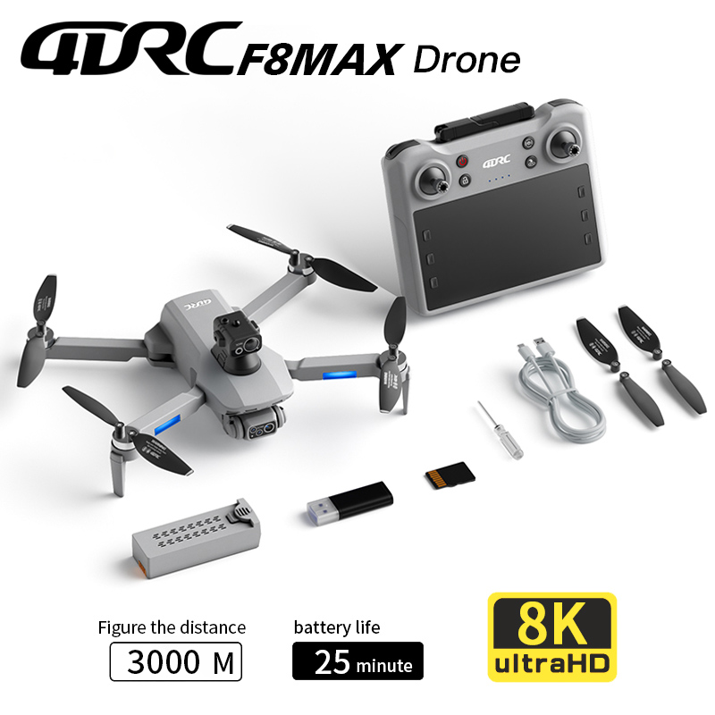 Dron F8 MAX GPS Profesjonalny  – Drone Cinematic recenzja i cena
