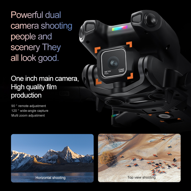 Nowy dron K900 MAX GPS z kamer – Drone Surveying recenzja i cena
